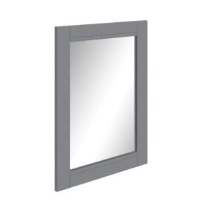 Angelica 24"W x 30"H Gray Framed Mirror