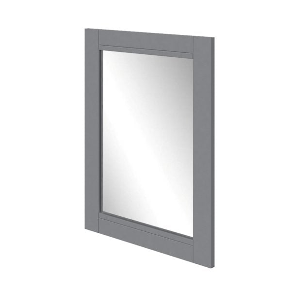 Angelica 24"W x 30"H Gray Framed Mirror