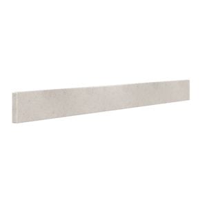 Daisy White 49 in. w x 0.75 in. d x 4 in. h Cultured Marble Backsplash