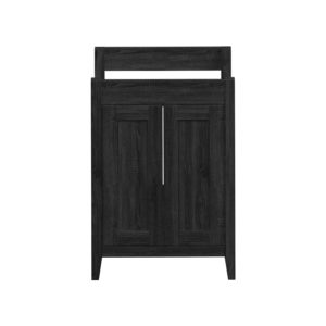 Foxglove 24"W x 21-5/8"D Coal Black Vanity Cabinet