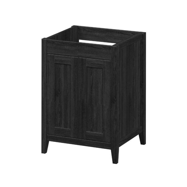 Foxglove 24"W x 21-5/8"D Coal Black Vanity Cabinet