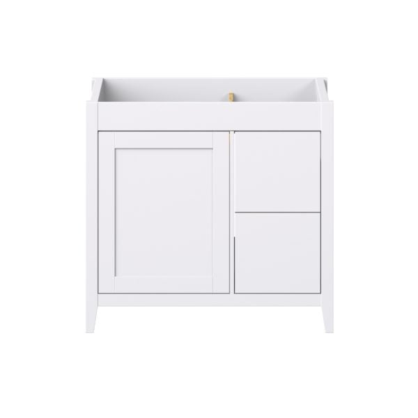 Foxglove 36"W x 21-5/8"D Alabaster Vanity Cabinet