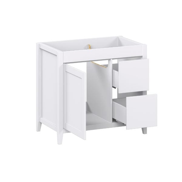 Foxglove 36"W x 21-5/8"D Alabaster Vanity Cabinet