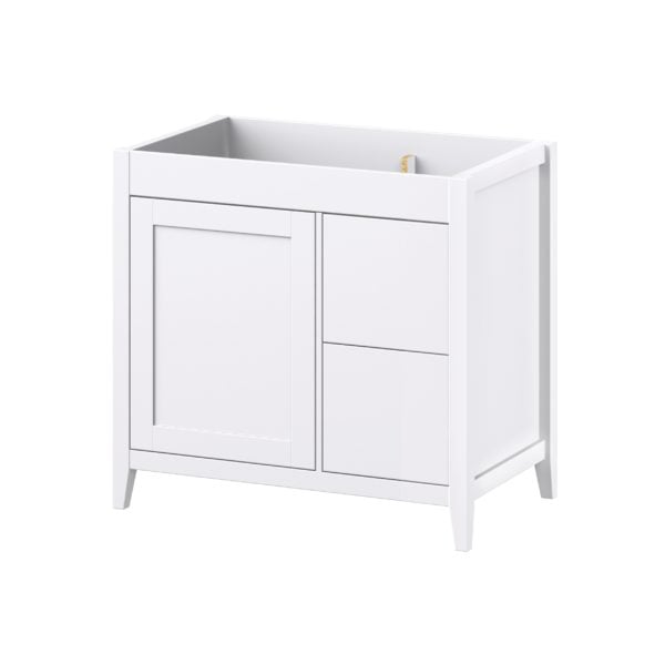 Foxglove 36"W x 21-5/8"D Alabaster Vanity Cabinet