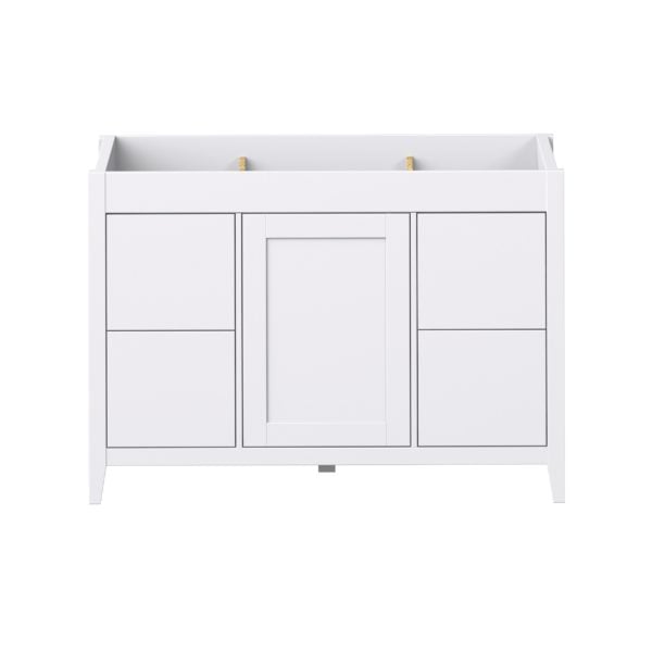 Foxglove 48"W x 21-5/8"D Alabaster Vanity Cabinet