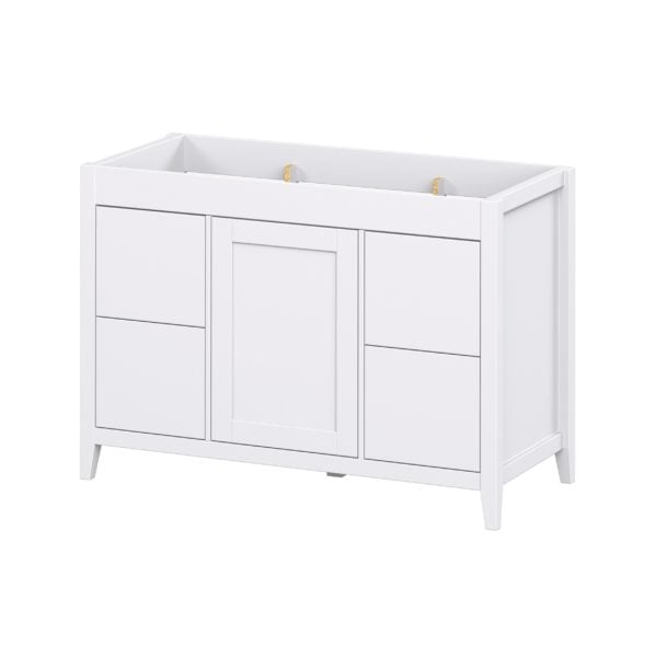 Foxglove 48"W x 21-5/8"D Alabaster Vanity Cabinet