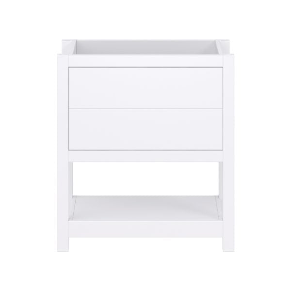 Hibiscus 30"W x 18-5/8"D Bright White Vanity Cabinet