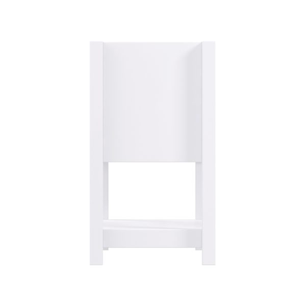 Hibiscus 36"W x 18-5/8"D Bright White Vanity Cabinet