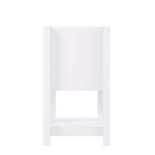 Hibiscus 60"W x 18-5/8"D Bright White Vanity Cabinet