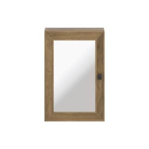 Iris 20"W x 30"H Almond Brown Medicine Cabinet