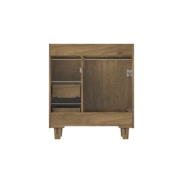 Iris 30"W x 21-5/8"D Almond Brown Vanity Cabinet