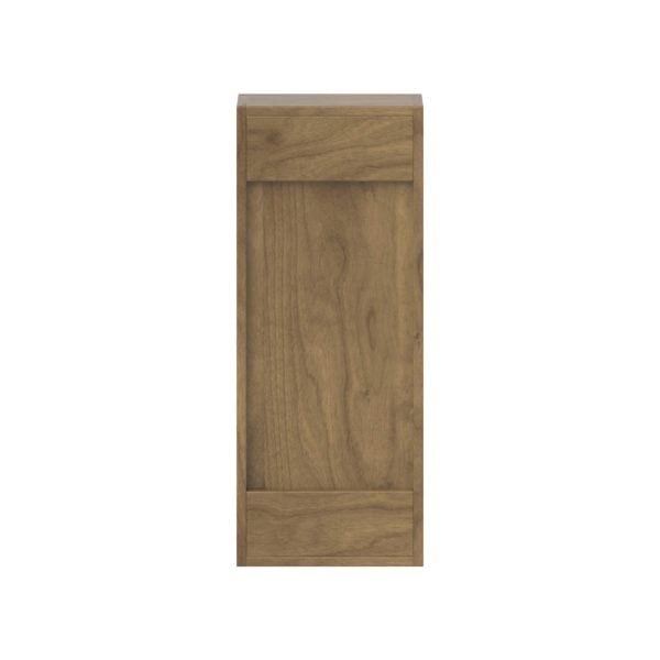 Iris 12-1/8"W x 5-7/8"D x 30"H  Almond Brown Bathroom Wall Cabinet