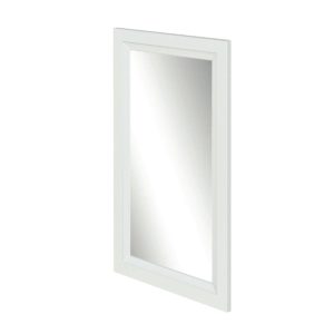 Lawrence 16-3/8"W x 27"H Vanilla Framed Mirror