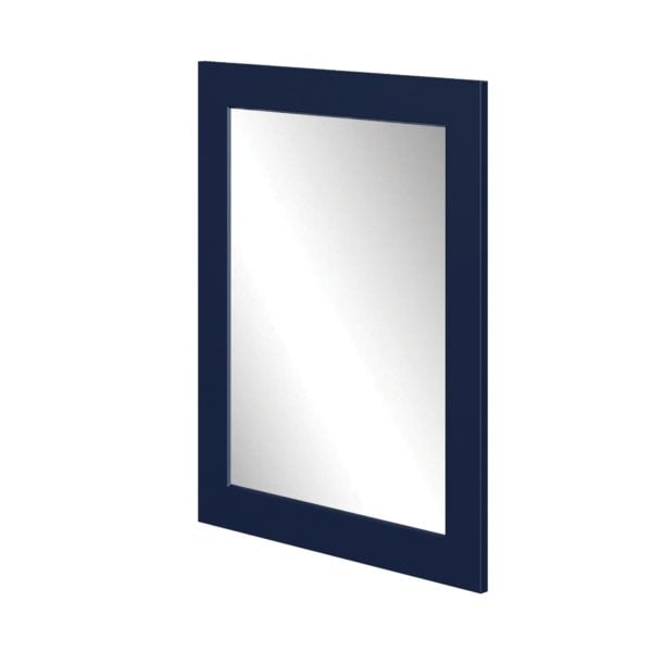 Matthiola 24"W x 30"H Prussian Blue Framed Mirror