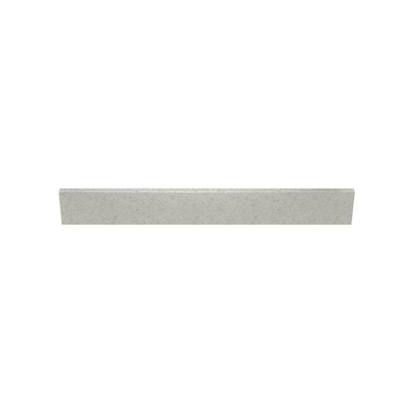 Silver Poplar 31 in. w x 0.75 in. d x 4 in. h Cultured Marble Backsplash