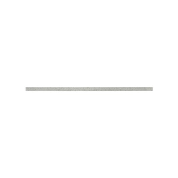 Silver Poplar 31 in. w x 0.75 in. d x 4 in. h Cultured Marble Backsplash