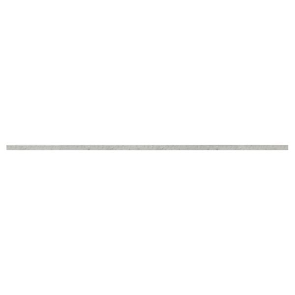 Silver Poplar 61 in. w x 0.75 in. d x 4 in. h Cultured Marble Backsplash