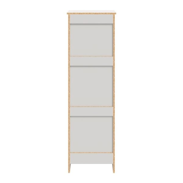 Southernwood 18-1/2"W x 15-1/8"D x 60"H White Linen Cabinet