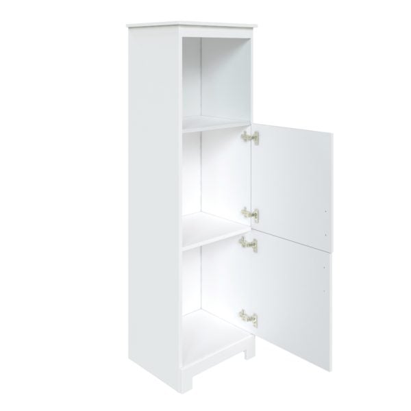 Southernwood 18-1/2"W x 15-1/8"D x 60"H White Linen Cabinet