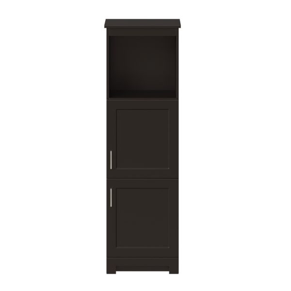 Southernwood 18-1/2"W x 15-1/8"D x 60"H Cafecito Bean Linen Cabinet