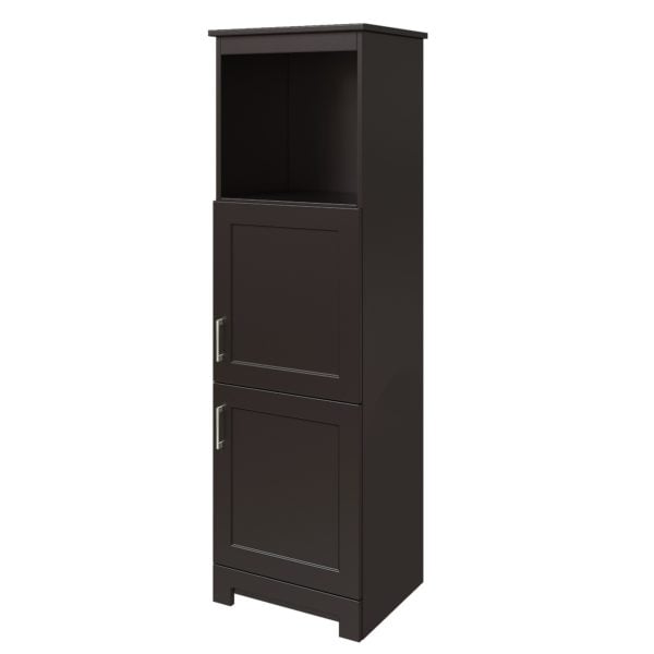 Southernwood 18-1/2"W x 15-1/8"D x 60"H Cafecito Bean Linen Cabinet