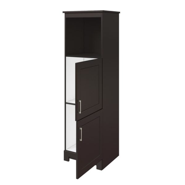 Southernwood 18-1/2"W x 15-1/8"D x 60"H Cafecito Bean Linen Cabinet