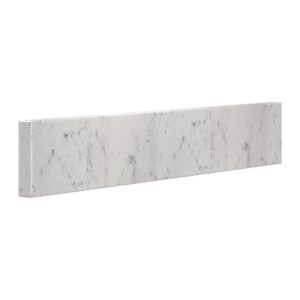 White Sage 25 in. w x 0.75 in. d x 4 in. h Cultured Marble Backsplash