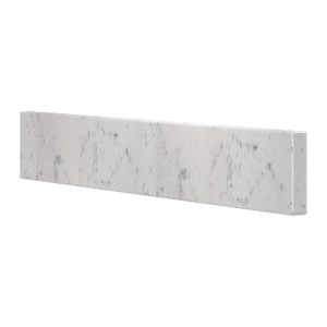 White Sage 25 in. w x 0.75 in. d x 4 in. h Cultured Marble Backsplash