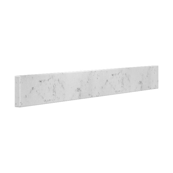 White Sage 37 in. w x 0.75 in. d x 4 in. h Cultured Marble Backsplash