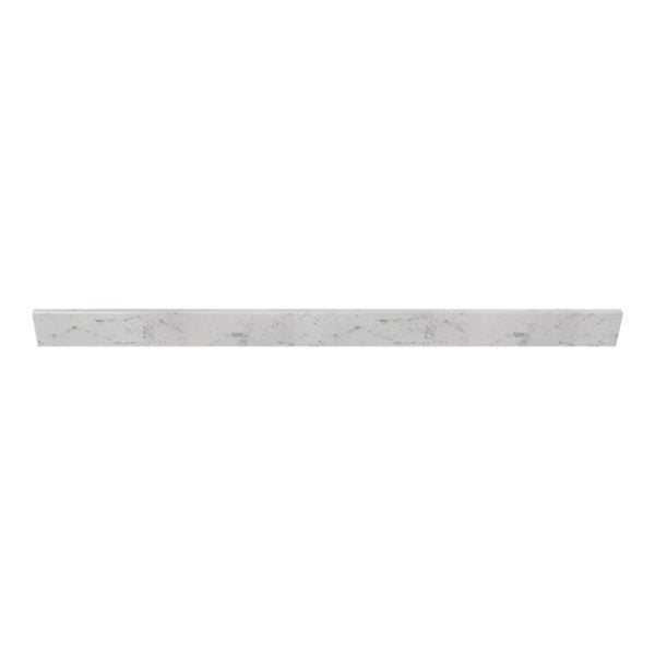 White Sage 61 in. w x 0.75 in. d x 4 in. h Cultured Marble Backsplash