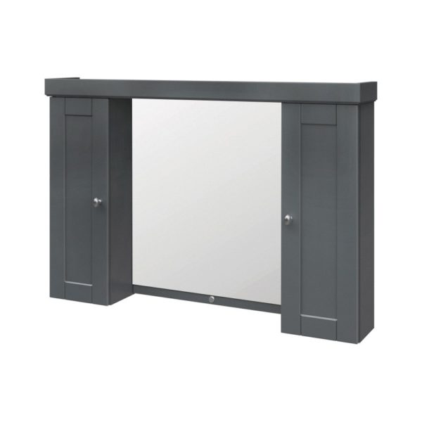 Weigela 40-1/2"W x 28"H Night Gray Medicine Cabinet