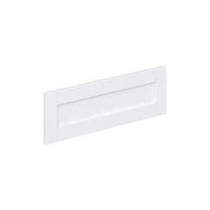 Dahlia Bright White  Shaker 30 x 10 x 0.75 in. Drawer Front