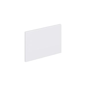 Lily Bright White  Slab 15 x 10 x 0.75 in. Drawer Front