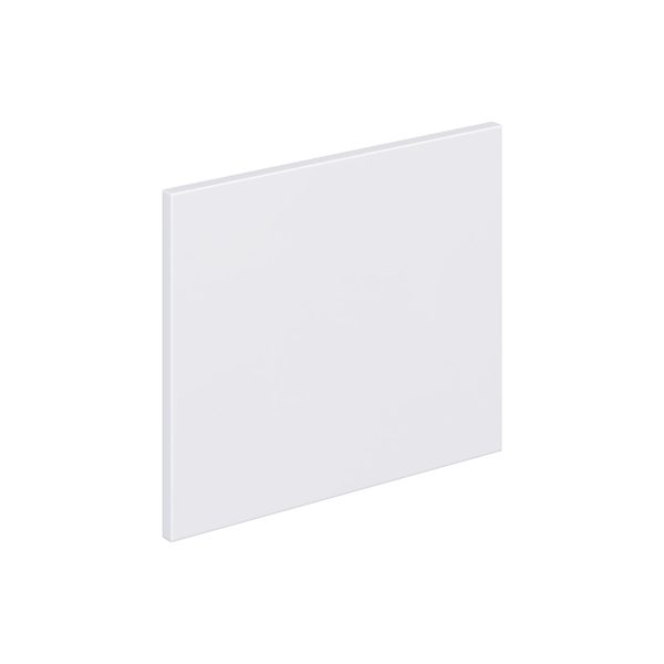 Lily Bright White  Slab 18 x 15 x 0.75 in. Drawer Front