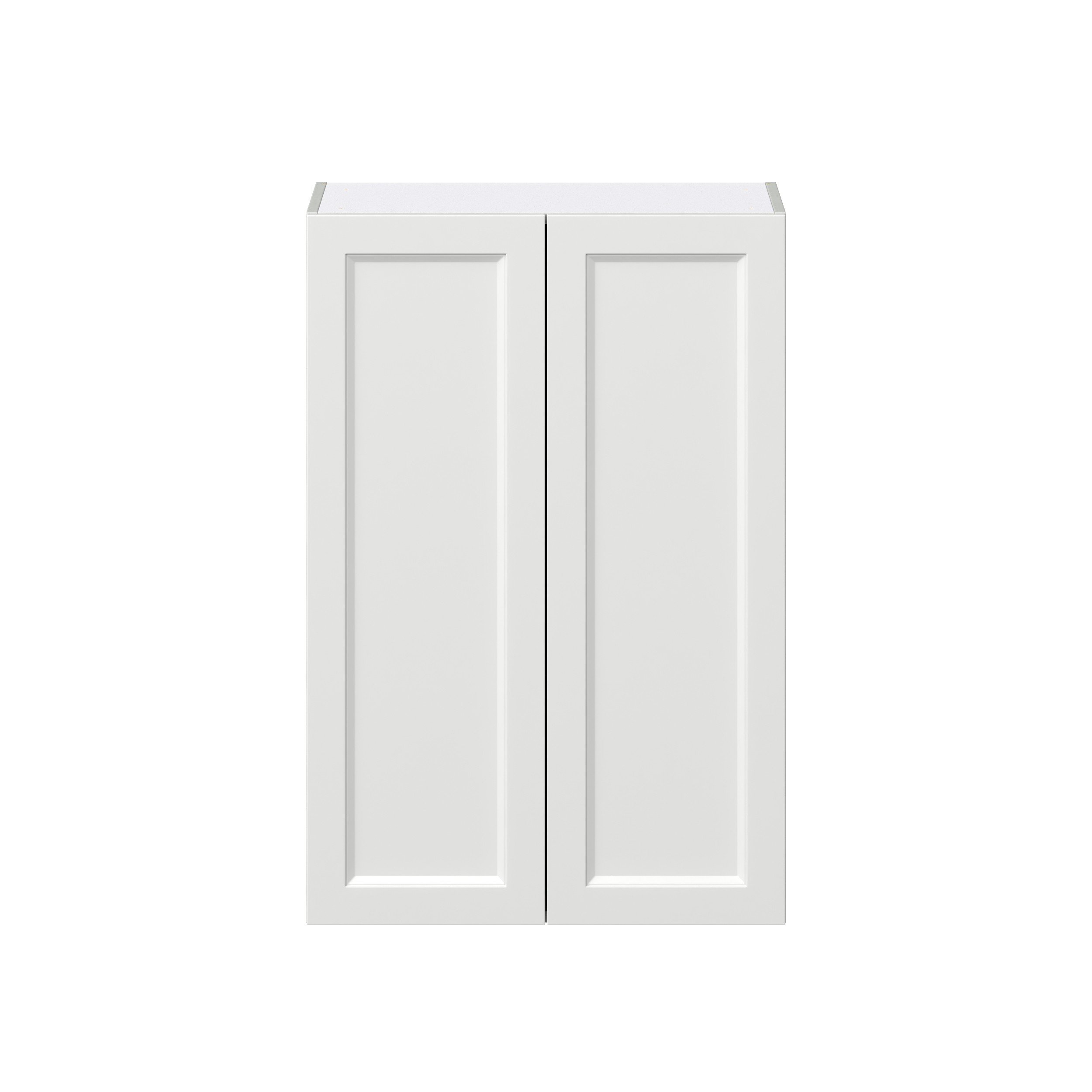 Magnolia Painted Bright White Recessed Assembled Wall Cabinet (27 in. W X 40 in. H X 14 in. D)