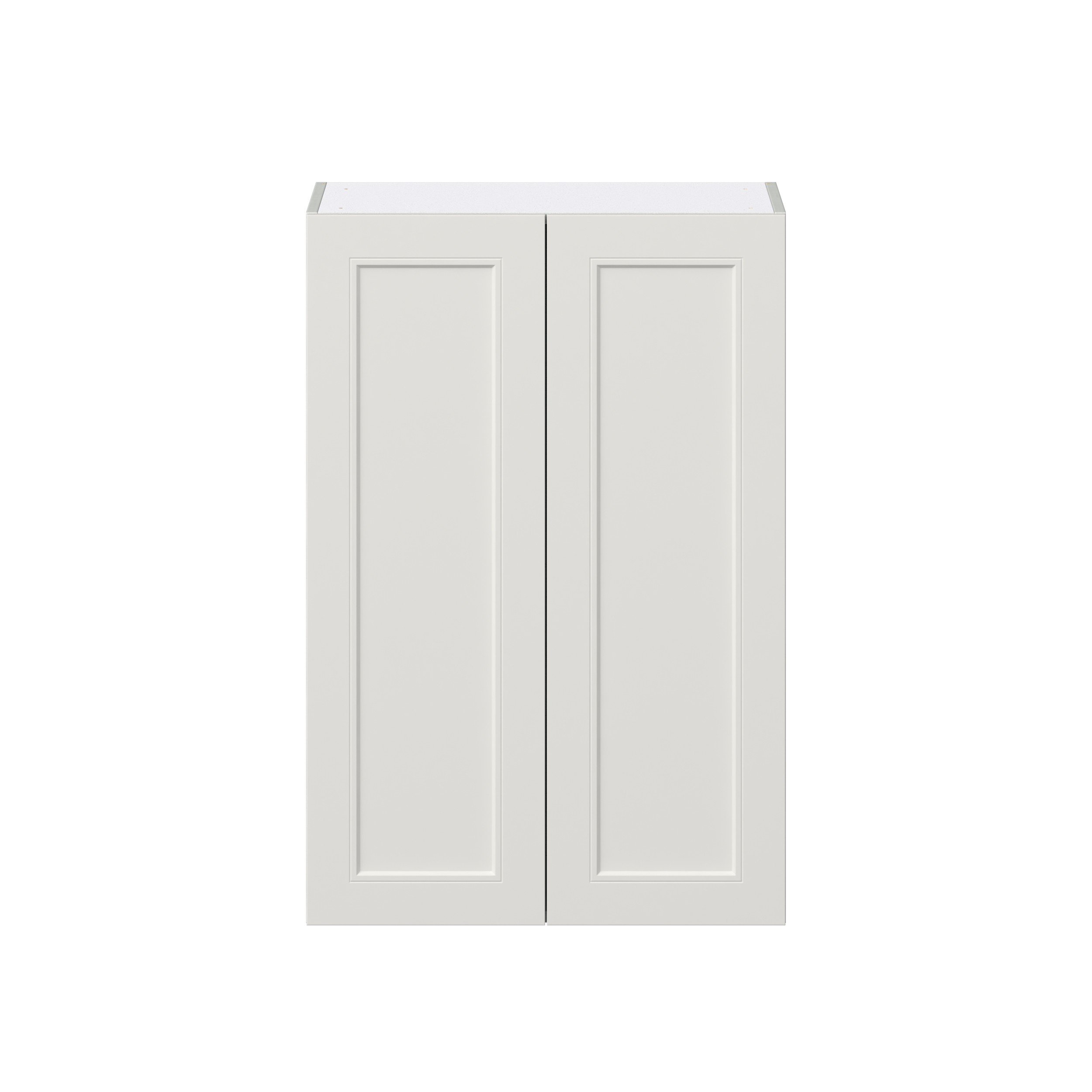 Wisteria Painted Light Gray Recessed Assembled Wall Cabinet (27 in. W X 40 in. H X 14 in. D)