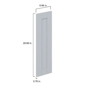 Sea Holly Light Gray  Shaker 9 x 30 x 0.75 in. Door