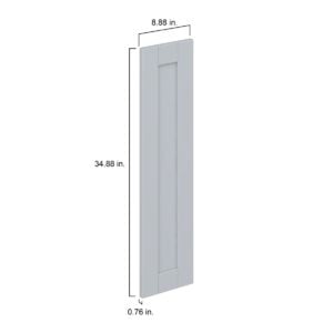 Sea Holly Light Gray  Shaker 9 x 35 x 0.75 in. Door