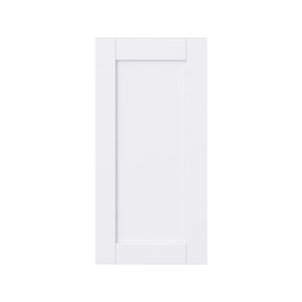 Dahlia Bright White  Shaker 15 x 30 x 0.75 in. Door