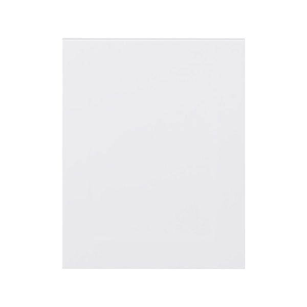 Lily Bright White  Slab 24 x 30 x 0.75 in. Door