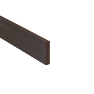 3 in. W x 30 in. H x 0.63 in. D  Summerina Chestnut Solid Wood Cabinet Filler Strip