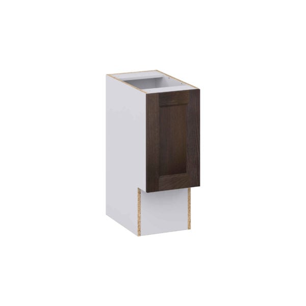 Summerina Chestnut Solid Wood Recessed Assembled 12 in. W x 30 in. H x 21 in. D Accessible ADA Vanity Base Cabinet