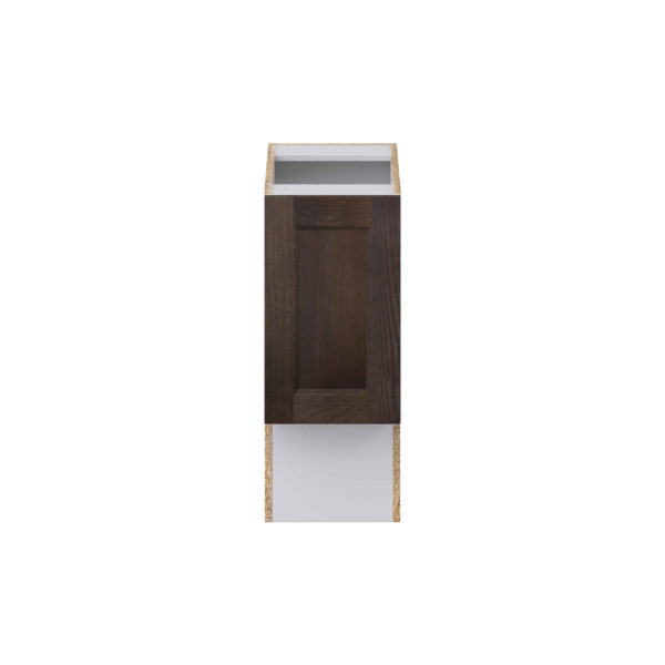 Summerina Chestnut Solid Wood Recessed Assembled 12 in. W x 30 in. H x 21 in. D Accessible ADA Vanity Base Cabinet