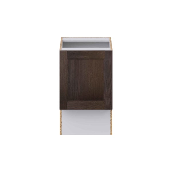 Summerina Chestnut Solid Wood Recessed Assembled 18 in. W x 30 in. H x 21 in. D Accessible ADA Vanity Base Cabinet