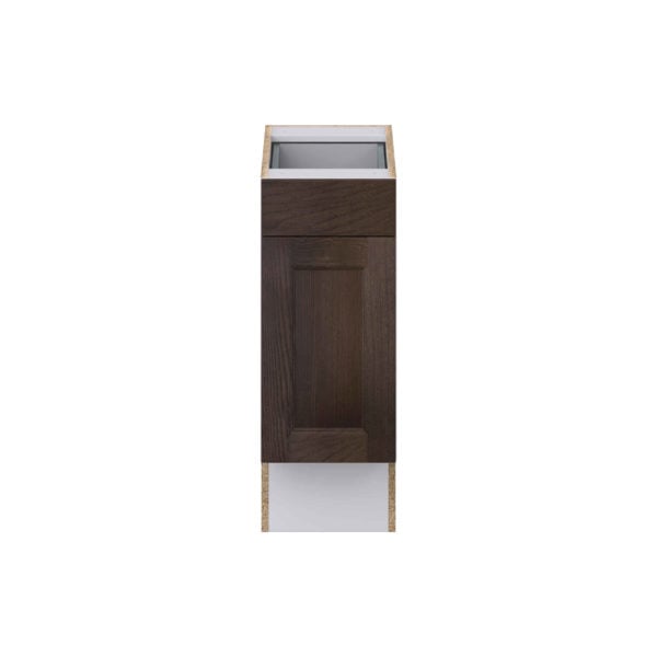 Summerina Chestnut Solid Wood Recessed Assembled 12 in. W x 32.5 in. H x 24 in. D Accessible ADA Base Cabinet with 1 Drawer