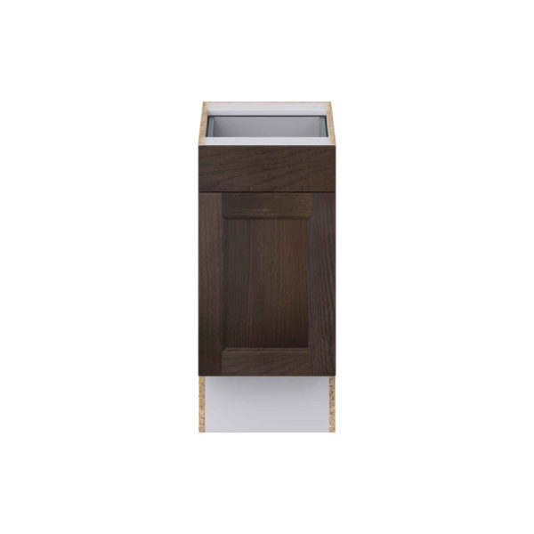 Summerina Chestnut Solid Wood Recessed Assembled 15 in. W x 32.5 in. H x 24 in. D Accessible ADA Base Cabinet with 1 Drawer