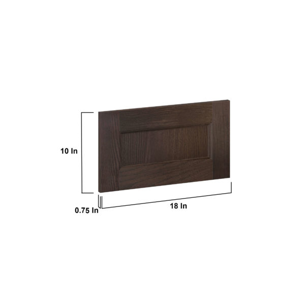 Summerina Chestnut Solid Wood Recessed 18 x 10 x 0.75 in. Door