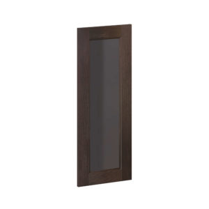 Summerina Chestnut Solid Wood 13x35x0.75 in. Glass Door