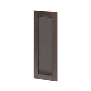 Summerina Chestnut Solid Wood 13x35x0.75 in. Glass Door