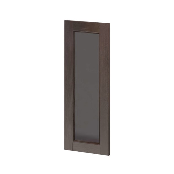 Summerina Chestnut Solid Wood 13x35x0.75 in. Glass Door